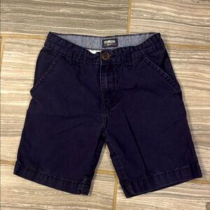 OshKosh B'gosh Navy Blue Boys Chino Shorts